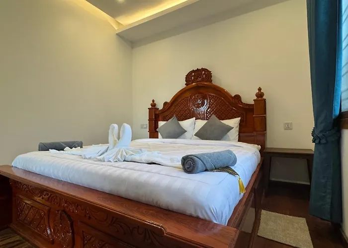 公寓 Sala Khmer - Traditional Wooden House & Garden