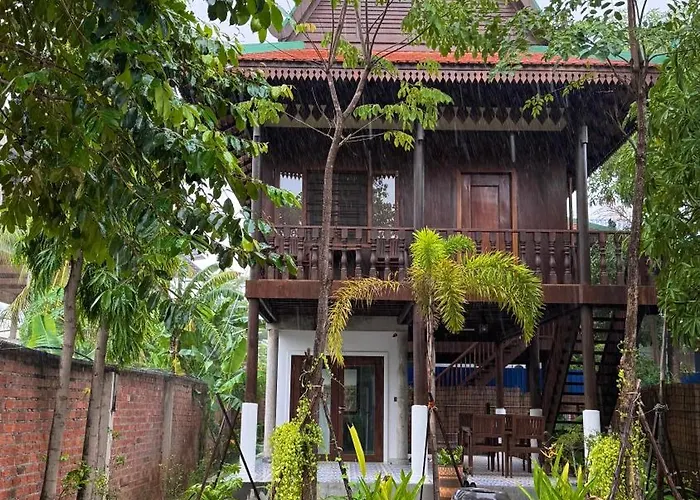 Sala Khmer - Traditional Wooden House & Garden 公寓 暹粒